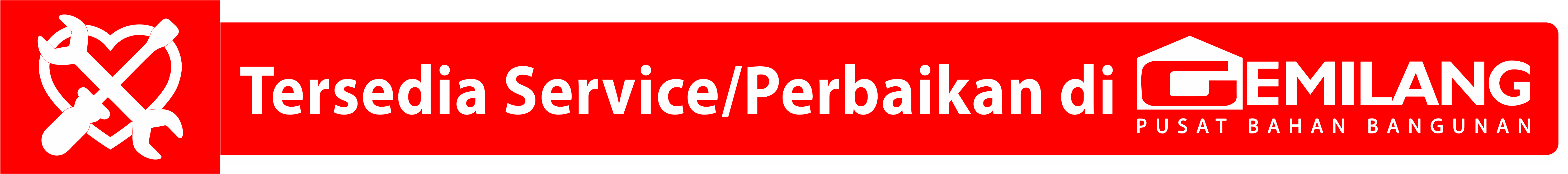 Banner service perbaikan